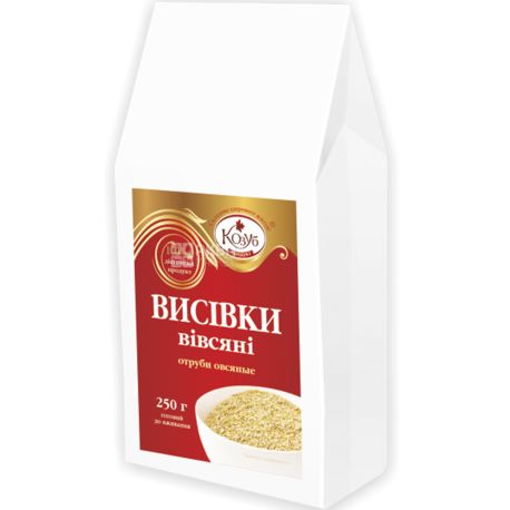 Козуб, 250 г, Отруби овсяные, натуральные