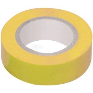 Lemanso, LMA006, Лемансо, Изолента, Станадрт,  желтая, 20 м 