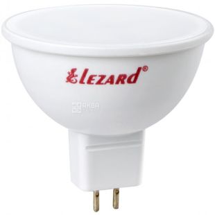 Lezard, Лампа світлодіодна, цоколь GU5.3, 5W, 4200K, нейтральне біле світіння, 400lm