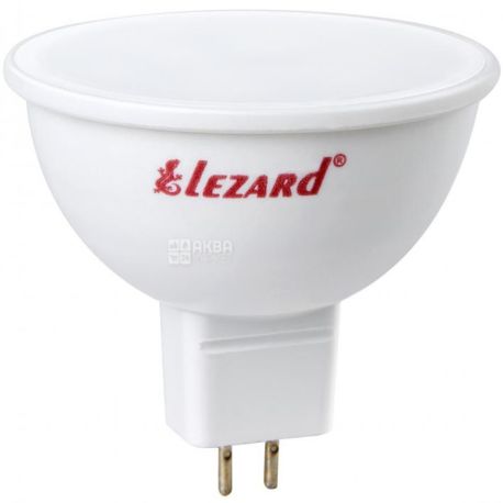 Lezard, Лампа світлодіодна, цоколь GU5.3, 7W, 4200K, 220V, біле світіння, 400lm