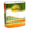 Ecolo, Paper towels, 2 рул., Паперові рушники Еколо, 2-шарові, 8 м, 45 листов, 22х19 см