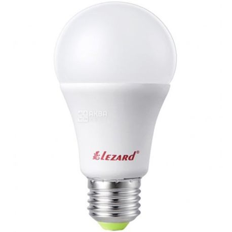 Lezard LED Glob, Лампа світлодіодна, цоколь Е27, 5W, 2700K, 220V, тепле біле світіння, 360 Lm