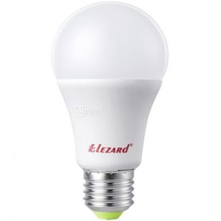 Lezard LED Glob, Лампа светодиодная, цоколь Е27, 5W, 2700K, теплое белое свечение, 400 Lm