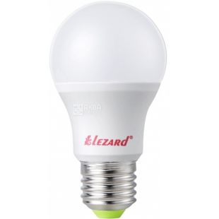 Lezard, LED GLOB A45, Лампа світлодіодна, цоколь E27, 5W, 4200K, нейтральне біле світіння, 450 Lm