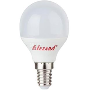 Lezard LED, Лампа светодиодная, цоколь Е14, 9W, 4200 К, нейтральное белое свечение, 550 Lm
