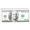 Салфетки косметические Фортуна, 100 штук, 20х21 см, 2-х слойные, белые