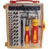 Lemanso, LTL10032, Replacement Sockets and Bit Set with Holder and Extension Bar, 62-Piece