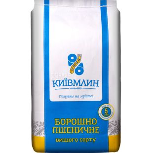Киевмлын, 5 кг, Мука пшеничная, высший сорт