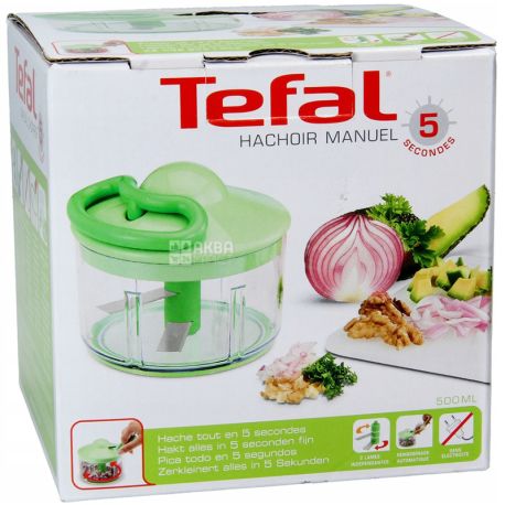 Tefal Fresh Kitchen, 5 Seconds, Manual Chopper, 500 ml