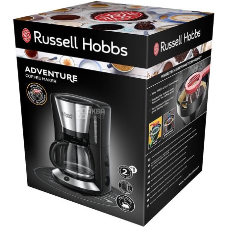 Russell Hobbs 24010-56 Adventure, Кавоварка крапельна, 1100 Вт
