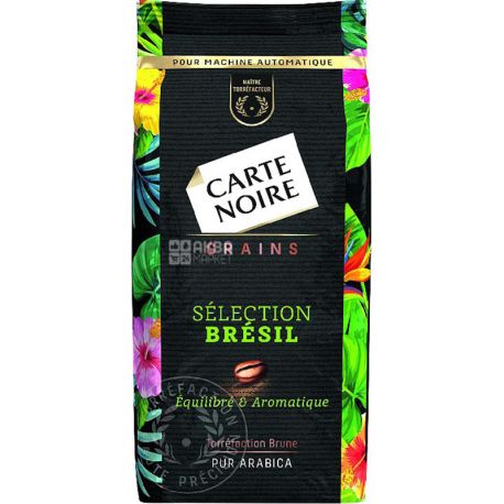Carte Noire, Selection Bresil, 500 г, Кава, середнього обсмаження, в зернах