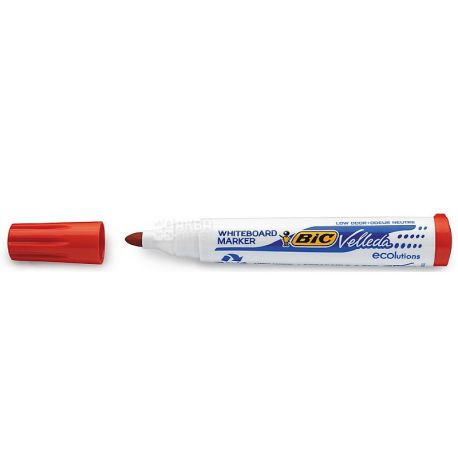 BIC, 1,5 мм, маркер для досок, Velleda, Красный, м/у