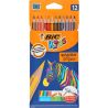 Bic Evolution Stripes, Набір кольорових олівців шестикутних, 12 шт.
