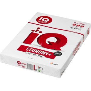 IQ, 500 л, Бумага А3, Economy, Класс С+