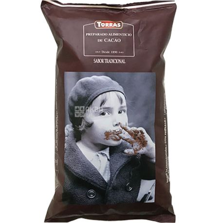 Torras, A La Taza, 1 кг, Гарячий шоколад, 24% какао, низькокалорійний