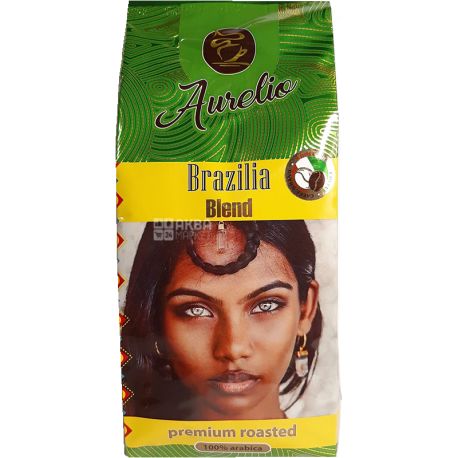Aurelio Brazilia, 453 g, Coffee, medium roast, ground
