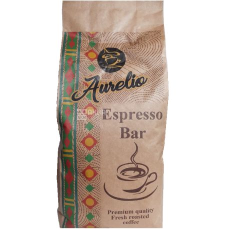 Aurelio Espresso Bar, 906g, Coffee, dark roast, whole beans