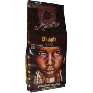 Aurelio Ethiopia, 453 г, Кава в зернах середнього обсмаження Ауреліо, 100% арабіка