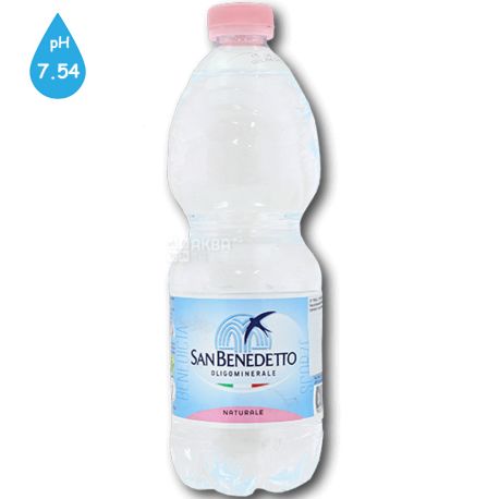 San Benedetto, Mineral water, Still, 0.5 L, PET, PAT