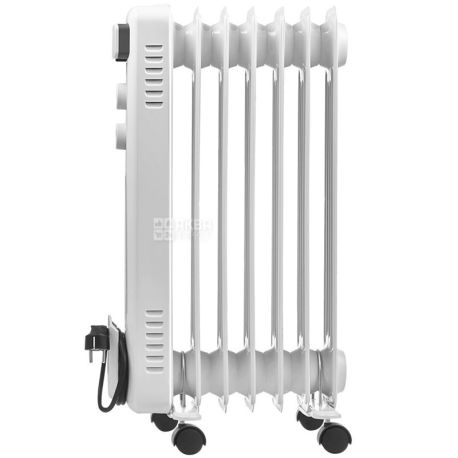 Zanussi ZOH/CS-07W, Масляний радіатор, 7 секцій, до 20 м2