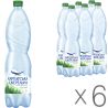 Karpatska Dzherelna, Packing 6 pcs. 1.5 l each, Low Carbonated Water, Mineral, PET, PAT