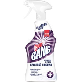 Cillit Bang Bleach & Higien, 750 мл, Засіб від цвілі Антиплями + Гігієна, Спрей