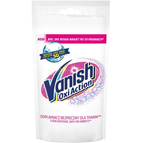 Vanish Oxi Action, 100 мл, Плямовивідник і відбілювач, Рідкий