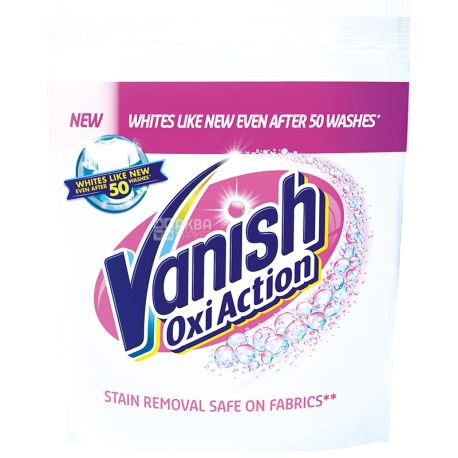Vanish, Oxi Action, 300 г, Плямовивідник і відбілювач для тканин