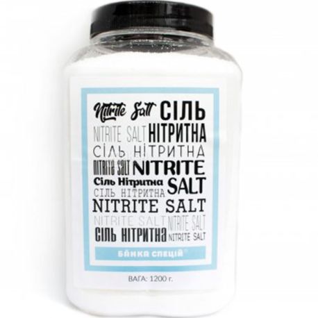 Spice jar, 1200 g, Nitrite salt