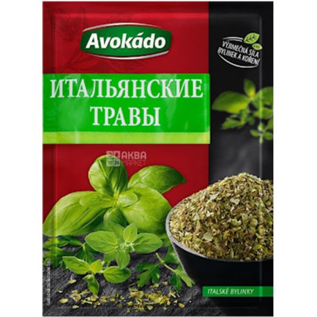 Avocado, 8 g, Seasoning Italian herbs