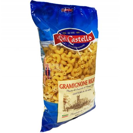 Del Castello №27, 500 г, Макарони Ріжки