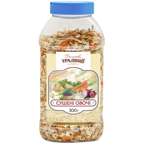 Галицькі традиції, 300 г, Сушені овочі