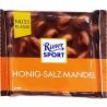 Ritter Sport, 100 г, Ритер Спорт, Шоколад молочный, с медом, солью и миндалем