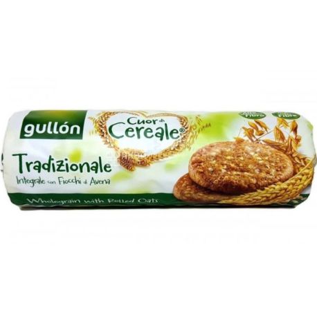 Gullon tube Cuor di Cereale, 280 г, Печиво класичне, зі злаками