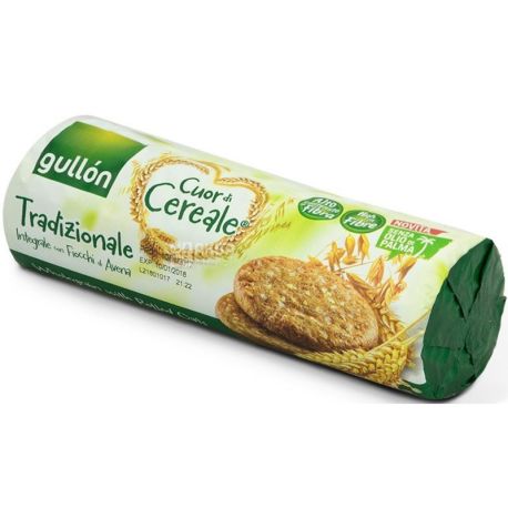 Gullon tube Cuor di Cereale, 280 г, Печиво класичне, зі злаками