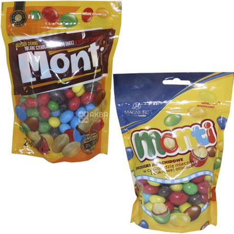 Magnetic Monti, 240 g, Dragee, peanuts in chocolate