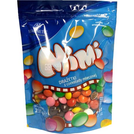 Magnetic Mimi, 230 г, Драже, шоколадное, в цветной глазури