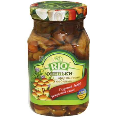 Rio, 360 г, Опеньки мариновані з овочами