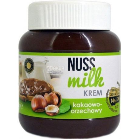Nuss, 400 g, Chocolate paste, nutty flavor