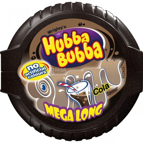 Hubba Bubba Cola,  56 г, Жевательная резинка, со вкусом колы, лента