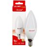  Lezard LED, Лампа светодиодная, Свеча, цоколь Е14, 9W,  4200 К, нейтральное белое свечение, 550 Lm
