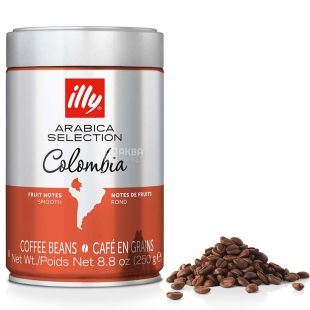 Illy Espresso, 250 г, Кава в зернах середнього обсмаження Іллі, 100% арабіка, ж/б