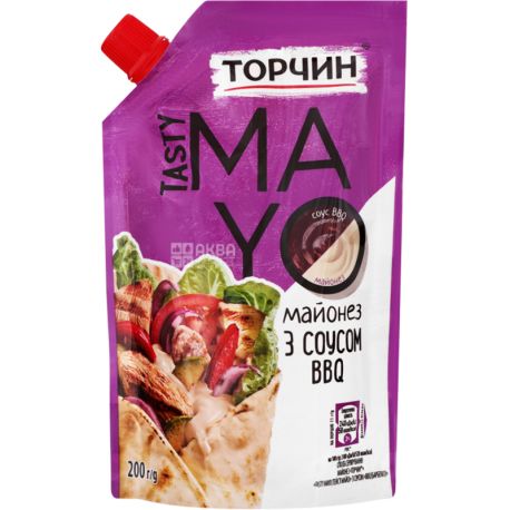 Torchin, 190 g, Tasty Mayo, with BBQ sauce, doy pack