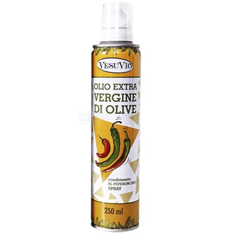 Vesu Vio, Extra Vergine, Olive Oil with Pepper, Spray, 250 ml