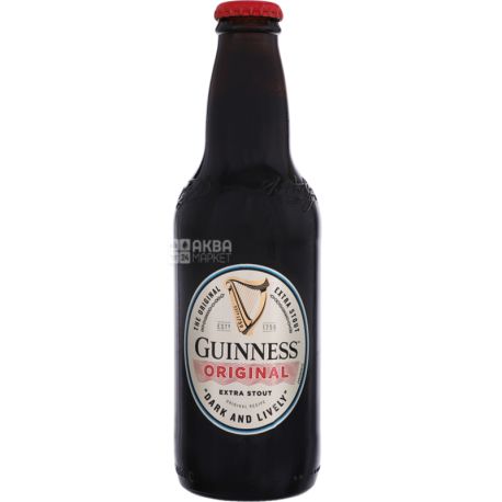 Guinness Original, 0,33 л, Гіннес, Пиво темне, скло