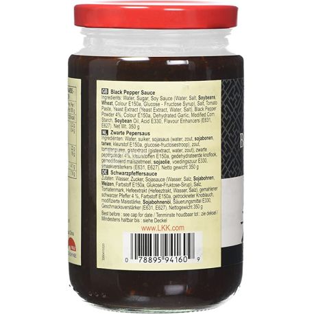 Lee Kum Kee, Black Pepper Sauce, 350 г, Соус з чорного перцю, азіатський, гострий