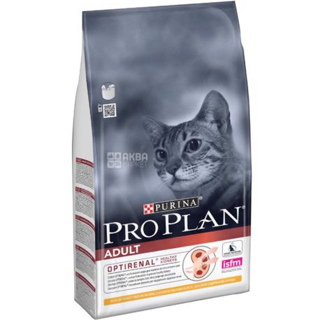 Pro Plan, Adult, 1,5 кг, Сухий корм для дорослих котів, з куркою