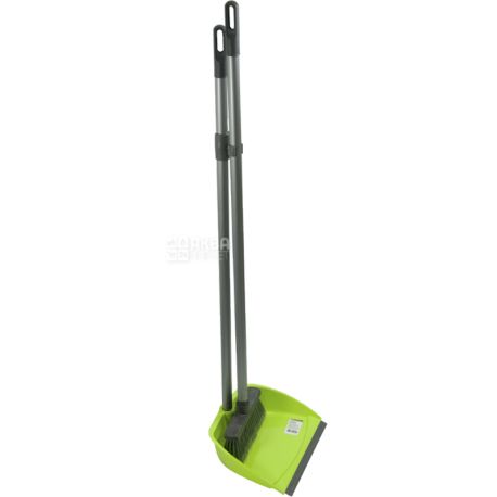 Cleaning kit, scoop and brush, 90 cm, TM Ergopack