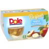 Dole, Apples & Creme Parfait, 4 х 123 г, Кремове парфе, зі шматочками яблука в кориці