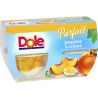 Dole, Peaches & Creme Parfait, 4х123 г, Кремове парфе зі шматочками персика